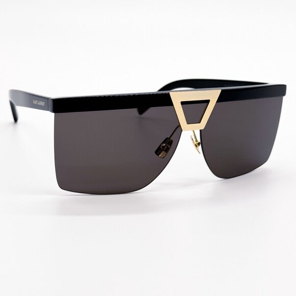 NEW SAINT LAURENT SUNGLASSES SL537 PALACE 001 BLACK EYEWEAR SL 537 PALACE 001 - Picture 1 of 8